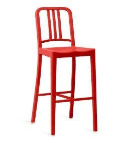 Emeco Furniture 111 Navy Recycled Barstool