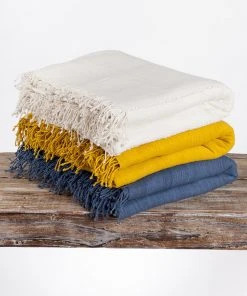 Creative Women 3 Panel Solid Queen Blanket