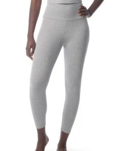 Synergy Organic Clothing Sale 7/8 Legging - Heather Gray