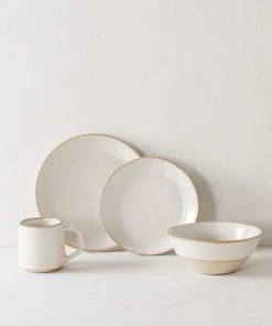 Convivial Minimal Stoneware Dinnerware Set New Arrivals