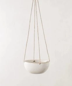 Convivial Minimal Stoneware Hanging Planter New Arrivals 12 Convivial Minimal Stoneware Hanging Planter New Arrivals