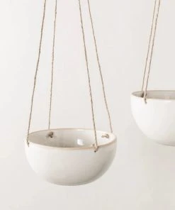 Convivial Minimal Stoneware Hanging Planter New Arrivals 10 Convivial Minimal Stoneware Hanging Planter New Arrivals