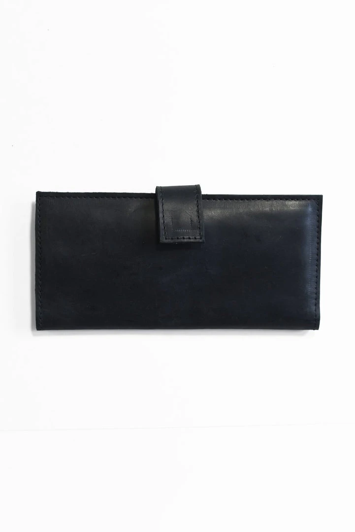 Purse & Clutch Accessories Leather Wallet - Ink Black 1 Purse & Clutch Accessories Leather Wallet - Ink Black