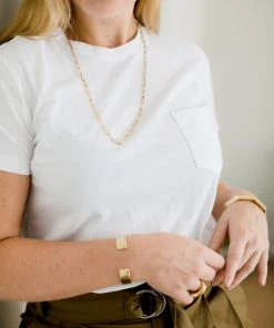 Abby Alley Best Sellers Large Amber Horn Hoops