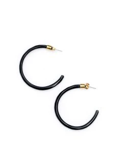 Abby Alley Best Sellers Large Amber Horn Hoops