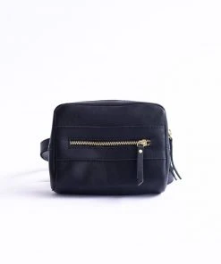 Abby Alley Handcrafted Brenda Belt Bag - Black