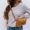 Abby Alley Handcrafted Brenda Belt Bag - Tan