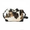 Abby Alley Ellen Handbag - Black Cow Hair Handcrafted