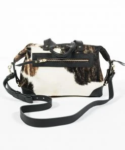 Abby Alley Ellen Handbag - Black Cow Hair Handcrafted 15 Abby Alley Ellen Handbag - Black Cow Hair Handcrafted