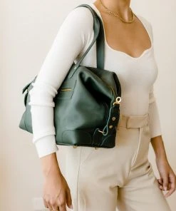 Abby Alley Handcrafted Ellen Handbag - Evergreen 10 Abby Alley Handcrafted Ellen Handbag - Evergreen