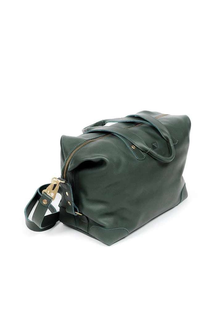 Abby Alley Handcrafted Ellen Handbag - Evergreen Abby Alley Handcrafted Ellen Handbag - Evergreen