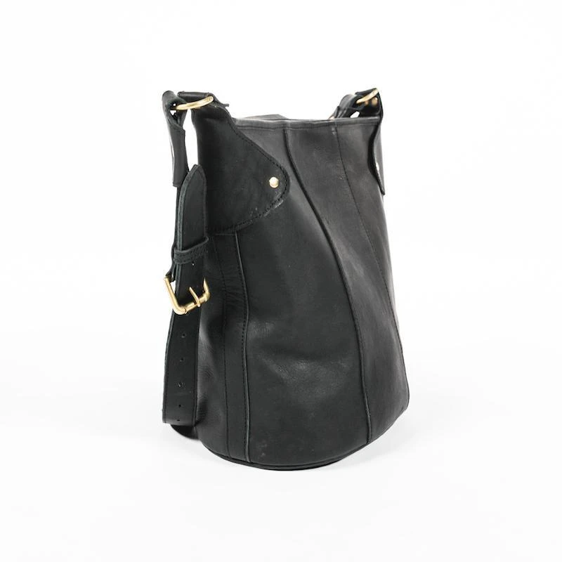Abby Alley Handcrafted Keri Bucket Bag - Black 7 Abby Alley Handcrafted Keri Bucket Bag - Black