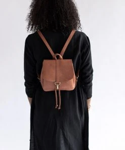 Abby Alley Mini Adelaide Backpack - Chestnut Accessories