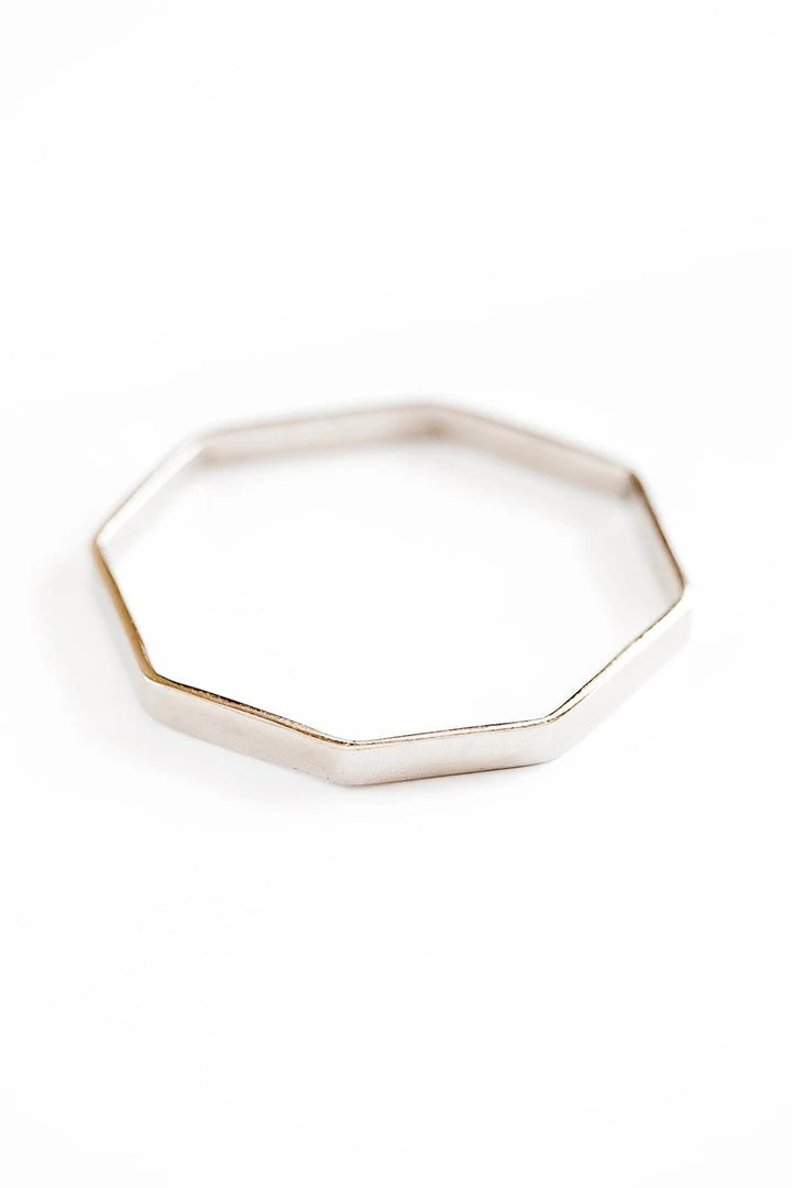 Abby Alley Jewelry Octagon Bangle Bracelet 1 Abby Alley Jewelry Octagon Bangle Bracelet