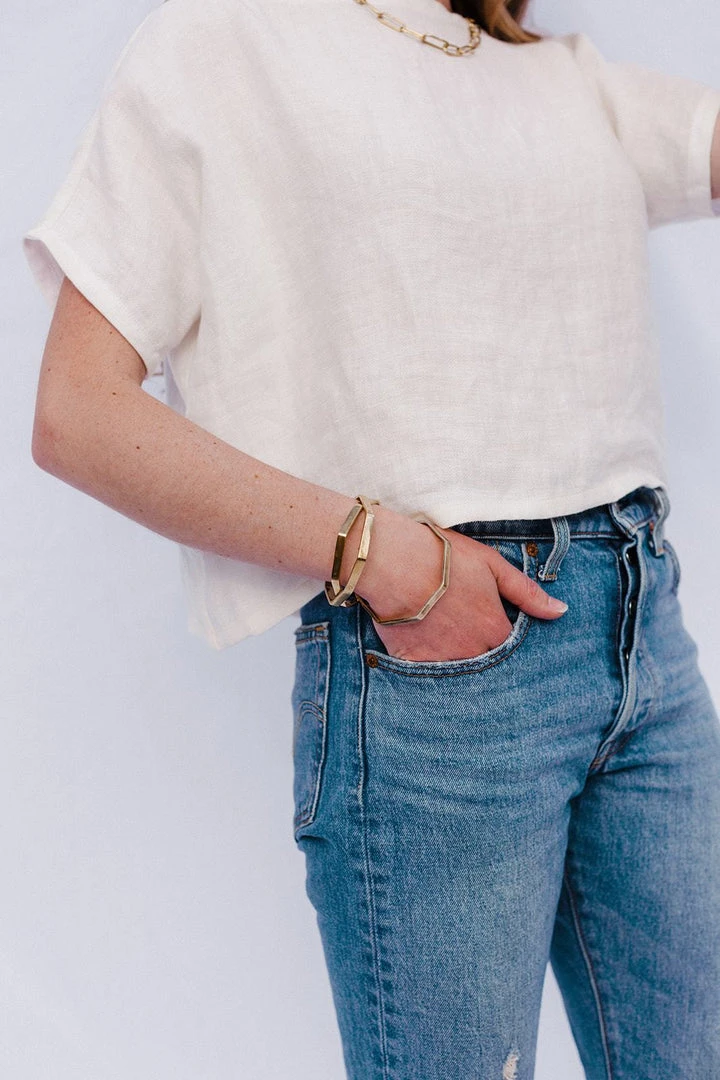 Abby Alley Jewelry Octagon Bangle Bracelet 4 Abby Alley Jewelry Octagon Bangle Bracelet