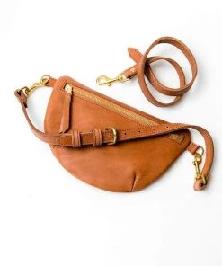 Abby Alley Handcrafted Sling Bag - Chestnut