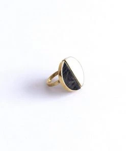 Abby Alley Abigail Horn Ring