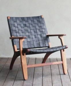 Masaya & Co. Abuelo Leather Arm Chair Furniture