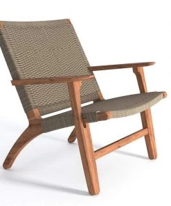 Masaya & Co. Furniture Abuelo Manila Arm Chair - Khaki