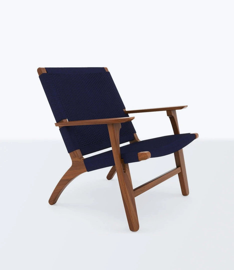 Masaya & Co. Abuelo Manila Arm Chair - Navy Furniture Masaya & Co. Abuelo Manila Arm Chair - Navy Furniture