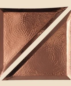 Sertodo Copper Aleppo Recycled Copper Triangular Platter Set