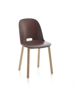 Emeco Furniture Alfi Recycled High Back Chair - Ash