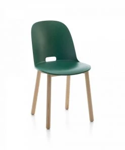Emeco Furniture Alfi Recycled High Back Chair - Ash