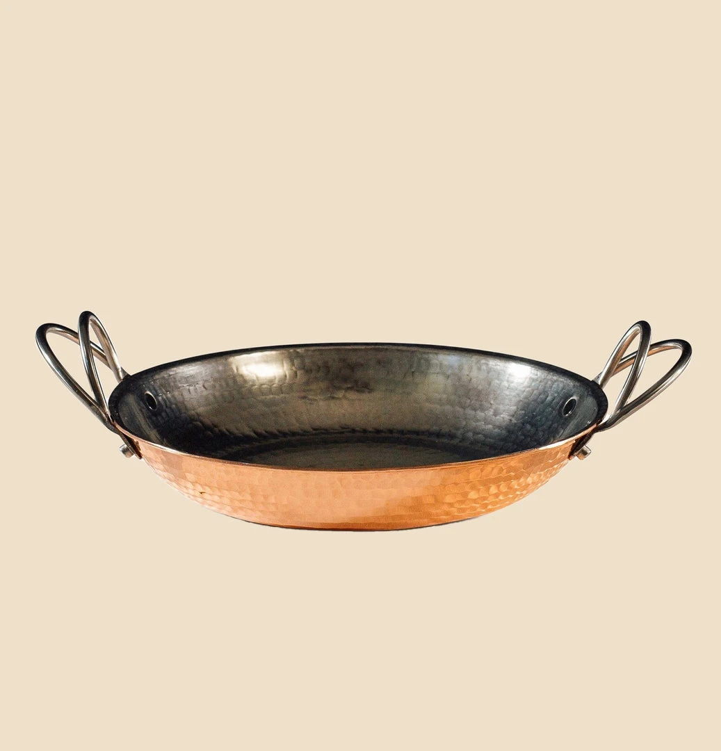 Sertodo Copper Alicante Recycled Copper Paella Pan Home Goods 1 Sertodo Copper Alicante Recycled Copper Paella Pan Home Goods