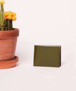 Allégorie Cactus Leather Bifold Wallet Accessories