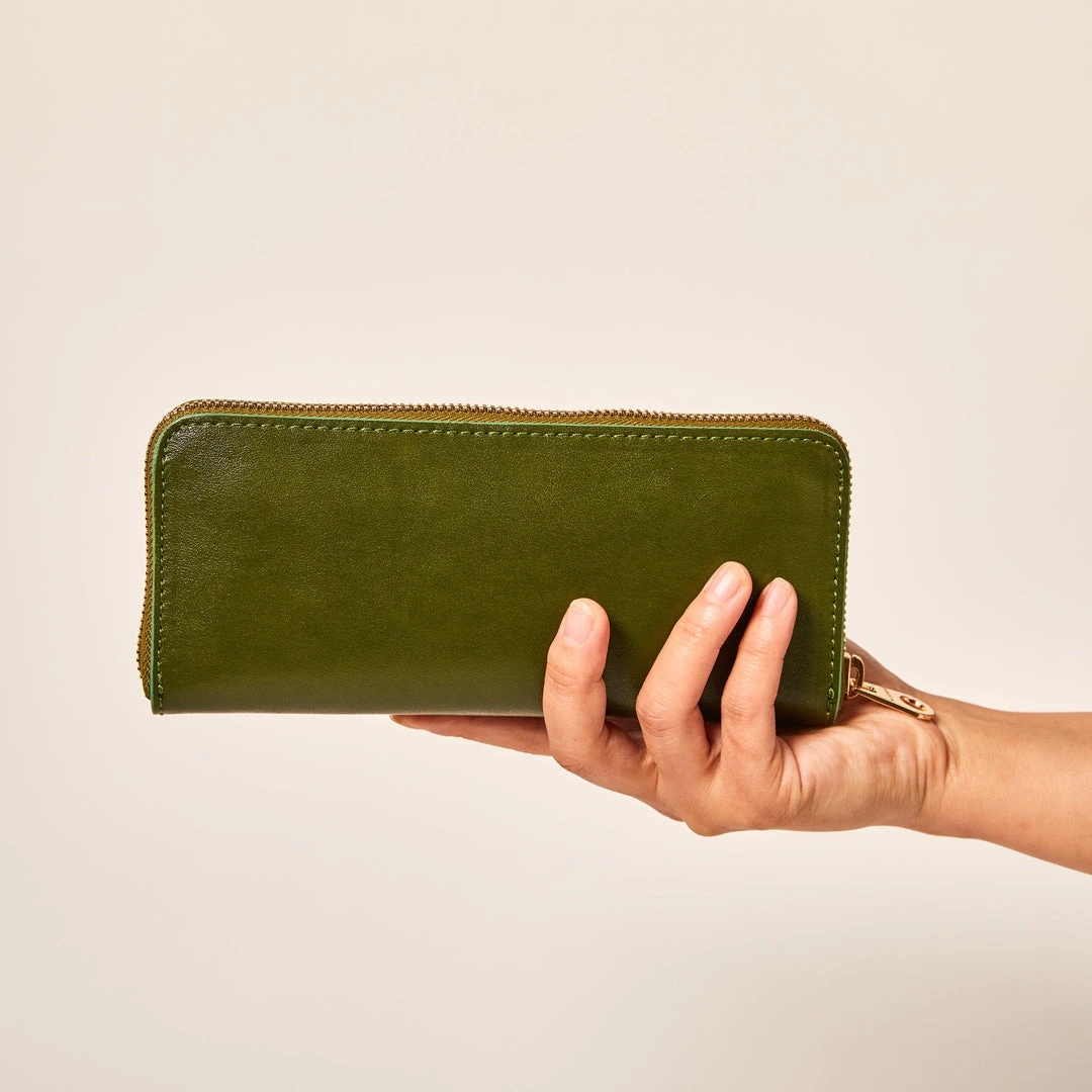 Allégorie Cactus Leather Long Wallet 3 Allégorie Cactus Leather Long Wallet