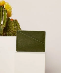 Allégorie Accessories Cactus Leather Puzzle Cardholder
