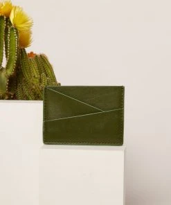 Allégorie Accessories Cactus Leather Puzzle Cardholder