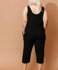 Altar Houseline Upcycled Jumpsuit - Black Best Sellers