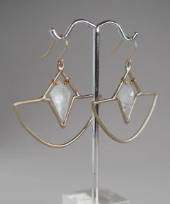 Iron Oxide Crystal Amulet Earrings Jewelry 10 Iron Oxide Crystal Amulet Earrings Jewelry