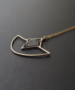 Iron Oxide Jewelry Crystal Amulet Necklace 14 Iron Oxide Jewelry Crystal Amulet Necklace