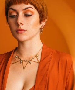 Iron Oxide Goddess Dart Collar Jewelry 9 Iron Oxide Goddess Dart Collar Jewelry