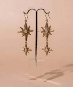 Iron Oxide Special Occasion Polaris Earrings