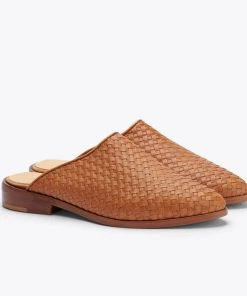 Nisolo Ama Woven Mule - Brown