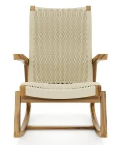 Masaya & Co. Furniture Amador Solid Manila Rocking Chair