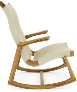 Masaya & Co. Furniture Amador Solid Manila Rocking Chair