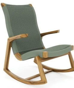 Masaya & Co. Furniture Amador Solid Manila Rocking Chair