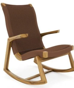 Masaya & Co. Furniture Amador Solid Manila Rocking Chair
