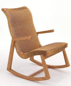 Masaya & Co. Furniture Amador Solid Manila Rocking Chair