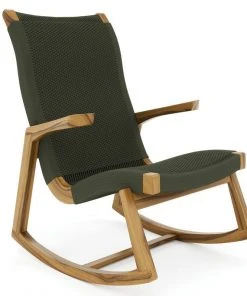 Masaya & Co. Furniture Amador Solid Manila Rocking Chair