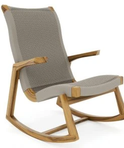 Masaya & Co. Furniture Amador Solid Manila Rocking Chair