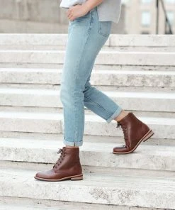 Nisolo Amalia All Weather Boot - Brandy