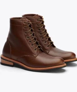 Nisolo Amalia All Weather Boot - Brown Shoes
