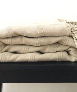 Amante Marketplace Kurios Turkish Towel / Blanket - Desert