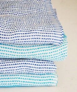 Amante Marketplace Magis Diamond Turkish Towel / Throw Blanket - Teal
