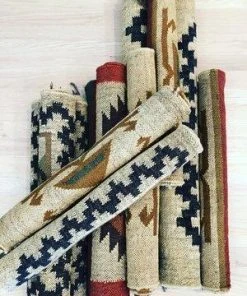 Amante Marketplace Kilim Jute Rug No. 3